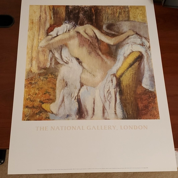 Order Artwork Replica Impressionism After the Bath (Woman  After the Bath. Woman drying herself print